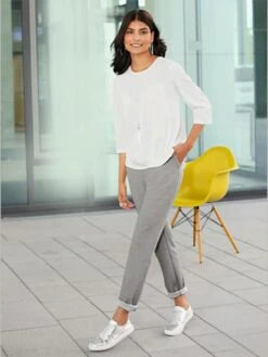 Pantalon Ceinture élastique Latérale Et Au Dos -T-Shirt Sweat Soldes Magasin 001.00ZUK05545 006.071