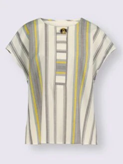 Chemisier à Manches Courtes Qualité Coton 7 Chemisier à Manches Courtes Qualité Coton -T-Shirt Sweat Soldes Magasin 001.00ZUK05547 B08.001