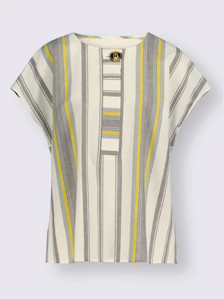 Chemisier à Manches Courtes Qualité Coton 4 Chemisier à Manches Courtes Qualité Coton – Image 4