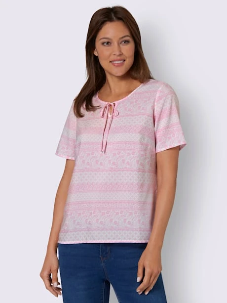 Tunique Lien à Nouer à L'encolure 1 Tunique Lien à Nouer à L'encolure