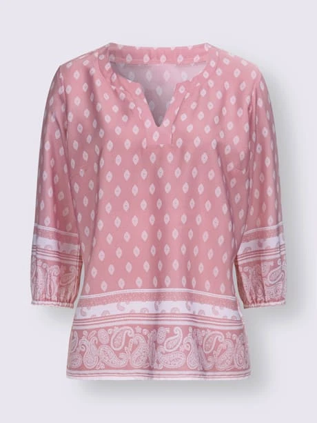 Tunique Bordures Imprimées 4 Tunique Bordures Imprimées – Image 4