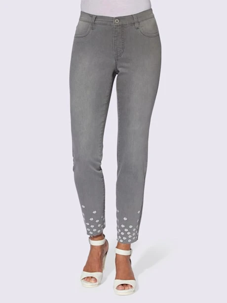 Jean Superbe Broderie Florale 1 Jean Superbe Broderie Florale