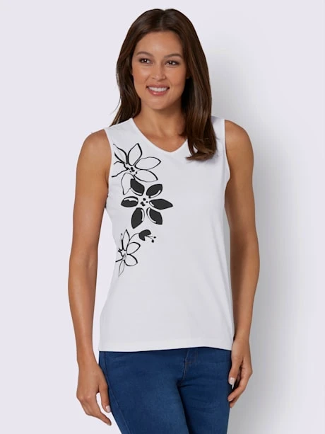 Débardeur Imprimé Floral 1 Débardeur Imprimé Floral