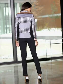 Pantalon En Bengaline Qualité Indéformable 10 Pantalon En Bengaline Qualité Indéformable -T-Shirt Sweat Soldes Magasin 004.00ZUK05544 007.012