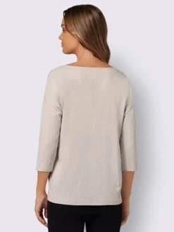 T-shirt à Manches 3/4 Petites Pierres Brillantes Fantaisie 6 T-shirt à Manches 3/4 Petites Pierres Brillantes Fantaisie -T-Shirt Sweat Soldes Magasin 004.00ZUK05547 B20.001