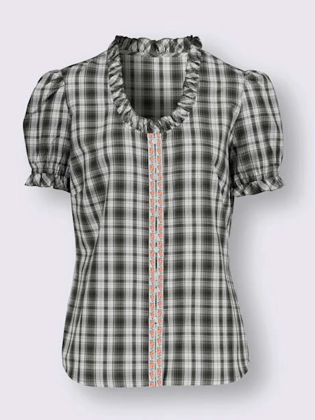 Chemisier Country Volants à L'encolure 4 Chemisier Country Volants à L'encolure – Image 4