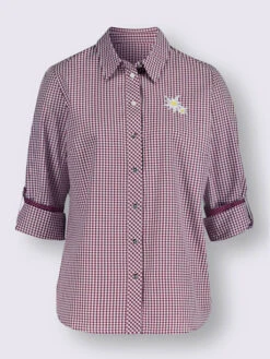 Chemisier Country Manches 3/4 Retroussables 7 Chemisier Country Manches 3/4 Retroussables -T-Shirt Sweat Soldes Magasin 005.00ZUK03346 B09.001