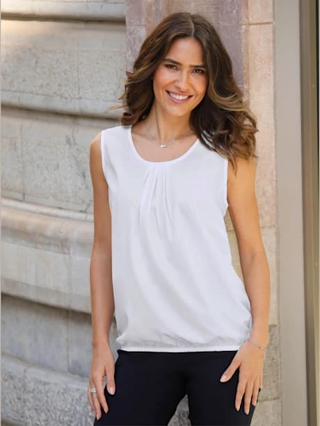 Liquette Plis Affinants à L'encolure 1 Liquette Plis Affinants à L'encolure