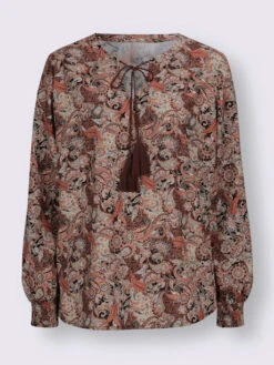 Chemisier Lien à Nouer Avec Houppes 7 Chemisier Lien à Nouer Avec Houppes -T-Shirt Sweat Soldes Magasin 005.00ZUK92348 B16.001