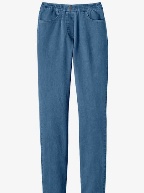 Jean Femme Confortable Taille élastique 4 Jean Femme Confortable Taille élastique – Image 4