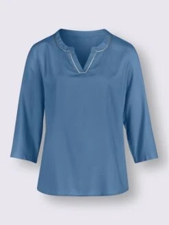 Chemisier Ruban Argenté à L'encolure -T-Shirt Sweat Soldes Magasin 006.00ZUK05547 B05.001