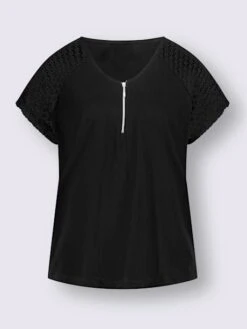T-shirt En Dentelle Manches En Dentelle 7 T-shirt En Dentelle Manches En Dentelle -T-Shirt Sweat Soldes Magasin 006.00ZUK92345 B25.002