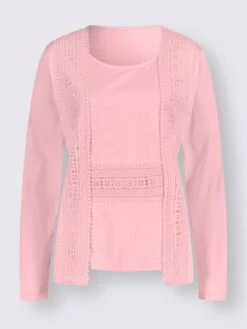 T-shirt Détails En Dentelle Tendance 7 T-shirt Détails En Dentelle Tendance -T-Shirt Sweat Soldes Magasin 006.00ZUK92347 B19.001