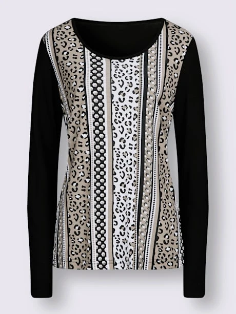 T-shirt à Manches Longues Pure Viscose 4 T-shirt à Manches Longues Pure Viscose – Image 4