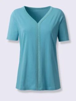 T-shirt à Manches Courtes Ruban Brillant