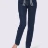 Jean Traditionnel Avec Broderie Country