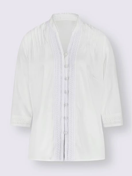 Chemisier En Dentelle Bordure En Dentelle Décorative 4 Chemisier En Dentelle Bordure En Dentelle Décorative – Image 4