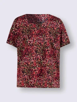 Chemisier Encolure En Goutte D'eau Devant 5 Chemisier Encolure En Goutte D'eau Devant -T-Shirt Sweat Soldes Magasin 009.00ZUK91746 B40.001