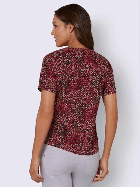 Chemisier Encolure En Goutte D'eau Devant 2 Chemisier Encolure En Goutte D'eau Devant – Image 2