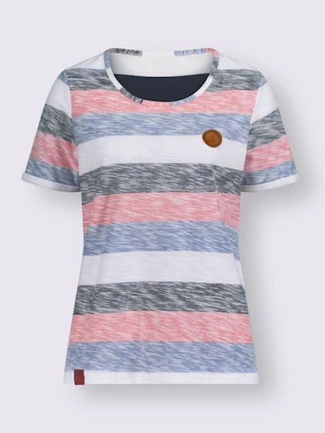 T-shirt à Rayures Pur Coton 4 T-shirt à Rayures Pur Coton – Image 4