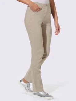 Pantalon En Bengaline Application Papillon