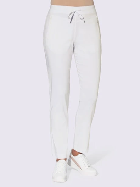 Pantalon En Qualité Bengaline Coulisse Pour Régler La Largeur 1 Pantalon En Qualité Bengaline Coulisse Pour Régler La Largeur