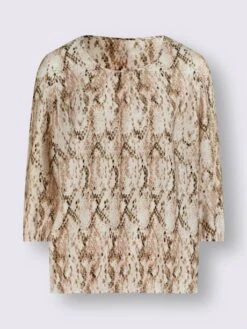 Chemisier Encolure Ronde Passepoilée 7 Chemisier Encolure Ronde Passepoilée -T-Shirt Sweat Soldes Magasin 011.00ZUK91746 B16.001