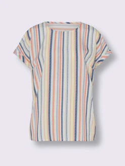 Chemisier Longues Rayures Affinantes 7 Chemisier Longues Rayures Affinantes -T-Shirt Sweat Soldes Magasin 012.00ZUK03347 B10.001