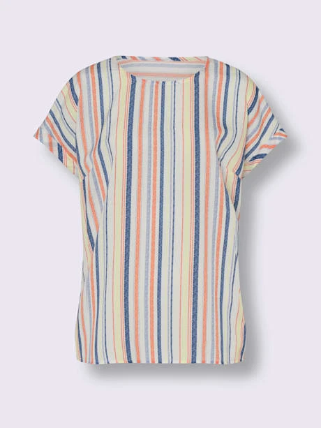 Chemisier Longues Rayures Affinantes 4 Chemisier Longues Rayures Affinantes – Image 4