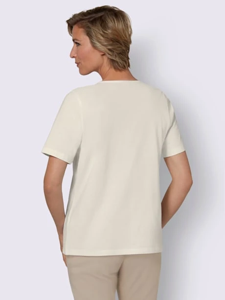 T-shirt à Manches Courtes œillets Décoratifs 2 T-shirt à Manches Courtes œillets Décoratifs – Image 2