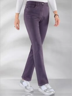 Pantalon Confortable à Taille Haute Et Poches