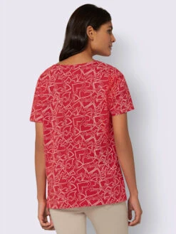 T-shirt Encolure Ronde Passepoilée 6 T-shirt Encolure Ronde Passepoilée -T-Shirt Sweat Soldes Magasin 012.00ZUK92345 B05.002