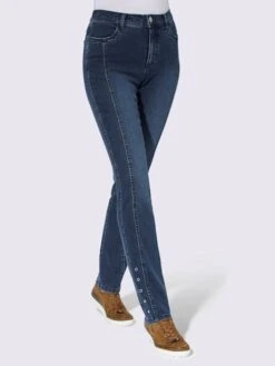 Jean Ceinture élastique Latérale