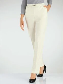 Pantalon Plissé Ceinture élastique Confortable