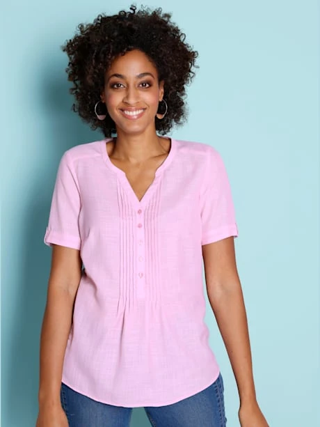 Chemisier Nervures Décoratives 1 Chemisier Nervures Décoratives