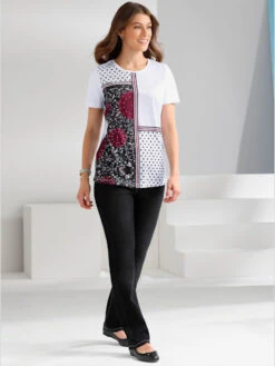 Jean Féminin Ceinture élastique Boucle Ceinture -T-Shirt Sweat Soldes Magasin 014.00ZUK03341 A01.040