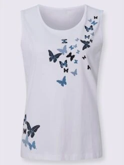 Débardeur Imprimé Papillon 7 Débardeur Imprimé Papillon -T-Shirt Sweat Soldes Magasin 014.00ZUK03345 B20.001