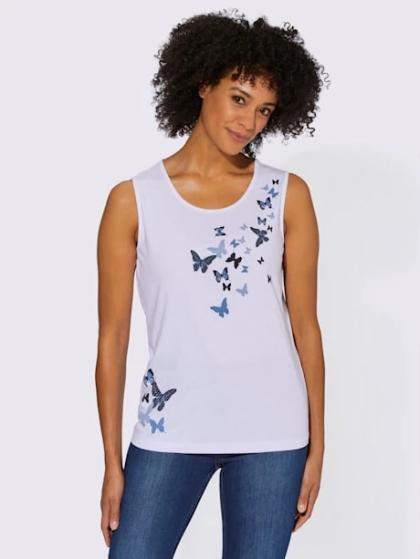 Débardeur Imprimé Papillon 2 Débardeur Imprimé Papillon – Image 2