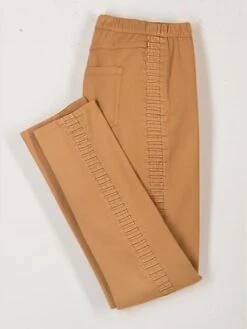 Jean Avec Nervures Décoratives -T-Shirt Sweat Soldes Magasin 014.00ZUK92346 011.001