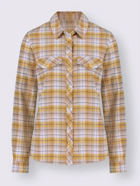 Chemisier En Flanelle Qualité Flanelle Ultra-douce 4 Chemisier En Flanelle Qualité Flanelle Ultra-douce – Image 4