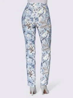 Pantalon Imprimé Deux Poches Rondes Devant 6 Pantalon Imprimé Deux Poches Rondes Devant -T-Shirt Sweat Soldes Magasin 016.00ZUK03347 B04.001