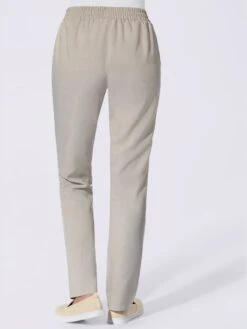 Pantalon Texturé Ceinture élastique à Nouer Poches Latérales Avec Boutons -T-Shirt Sweat Soldes Magasin 016.00ZUK92341 A55.003