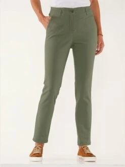 Pantalon Extensible Pinces Modelantes