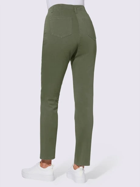 Pantalon Extensible Pinces Modelantes 4 Pantalon Extensible Pinces Modelantes – Image 4