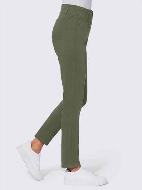 Pantalon Extensible Pinces Modelantes 3 Pantalon Extensible Pinces Modelantes – Image 3
