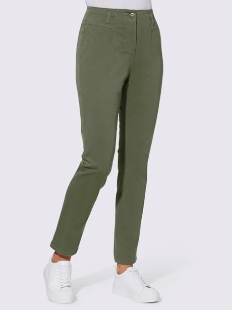 Pantalon Extensible Pinces Modelantes 2 Pantalon Extensible Pinces Modelantes – Image 2