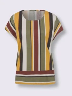 T-shirt Séduisant Motif à Rayures 7 T-shirt Séduisant Motif à Rayures -T-Shirt Sweat Soldes Magasin 016.00ZUK92347 B43.001