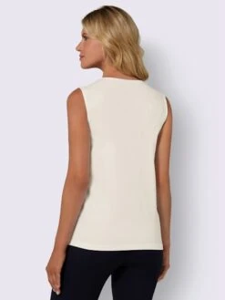 Débardeur Encolure Cœur -T-Shirt Sweat Soldes Magasin 018.00ZUK05547 B24.001