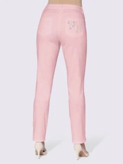 Pantalon Extensible Pierres Brillantes Sur Les Poches -T-Shirt Sweat Soldes Magasin 019.00ZUK03347 B10.001