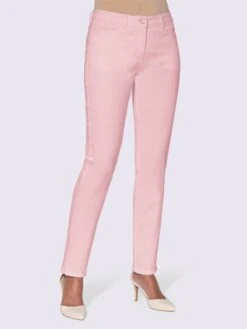 Pantalon Extensible Pierres Brillantes Sur Les Poches